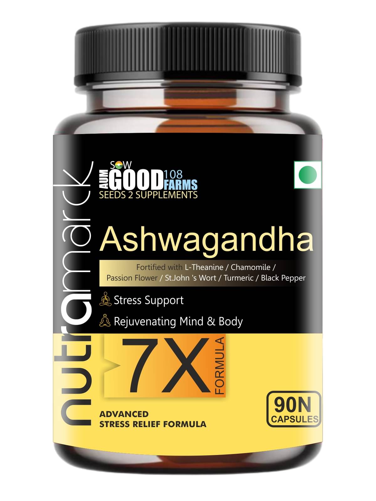 NutraMarck Ashwagandha 7X Capsule For Stress Relief 90 no.s Capsule NutraMarck Ashwagandha 7X Capsule For Stress Relief 90 no.s Capsule