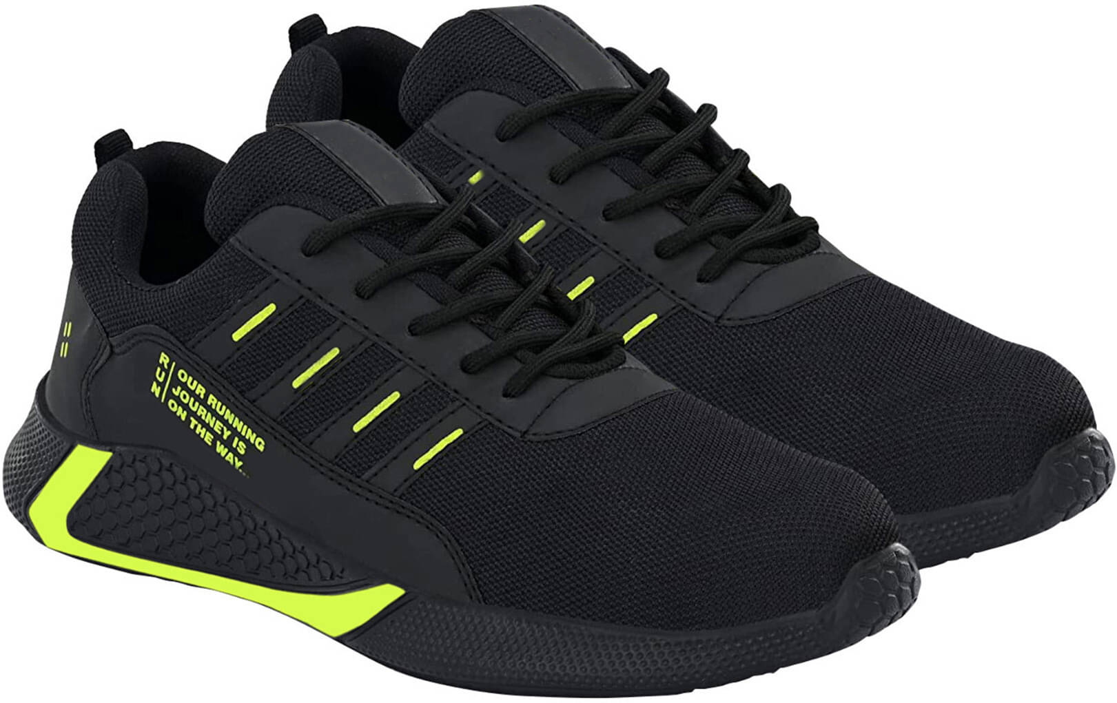     			PENNEN Black Men's Lifestyle Shoes