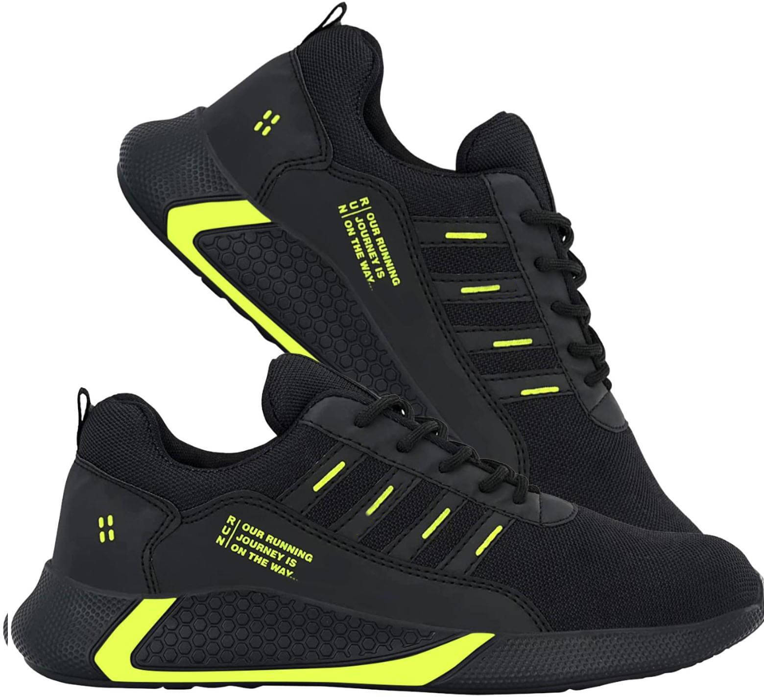     			PENNEN Black Men's Lifestyle Shoes