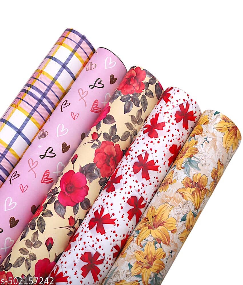 Pack of 25 Gift Wrapping Sheet - Gift Rapping Paper sheets (Each Print ...
