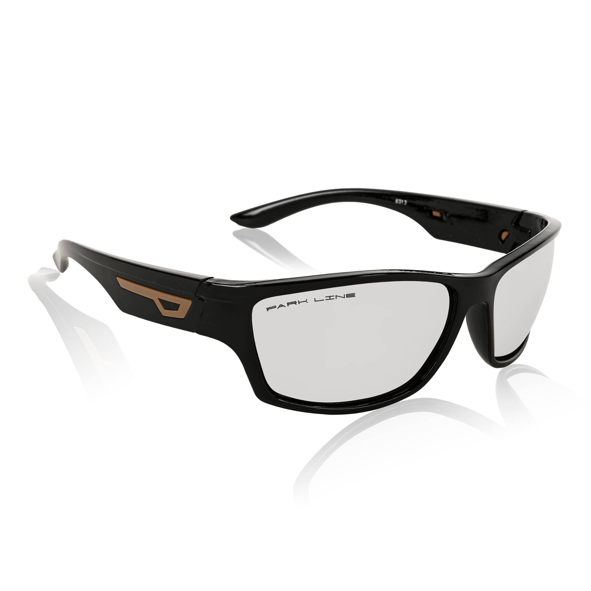 Park Line Black Rectangular Sunglasses ( Pack of 1 ) Park Line Black Rectangular Sunglasses ( Pack of 1 )