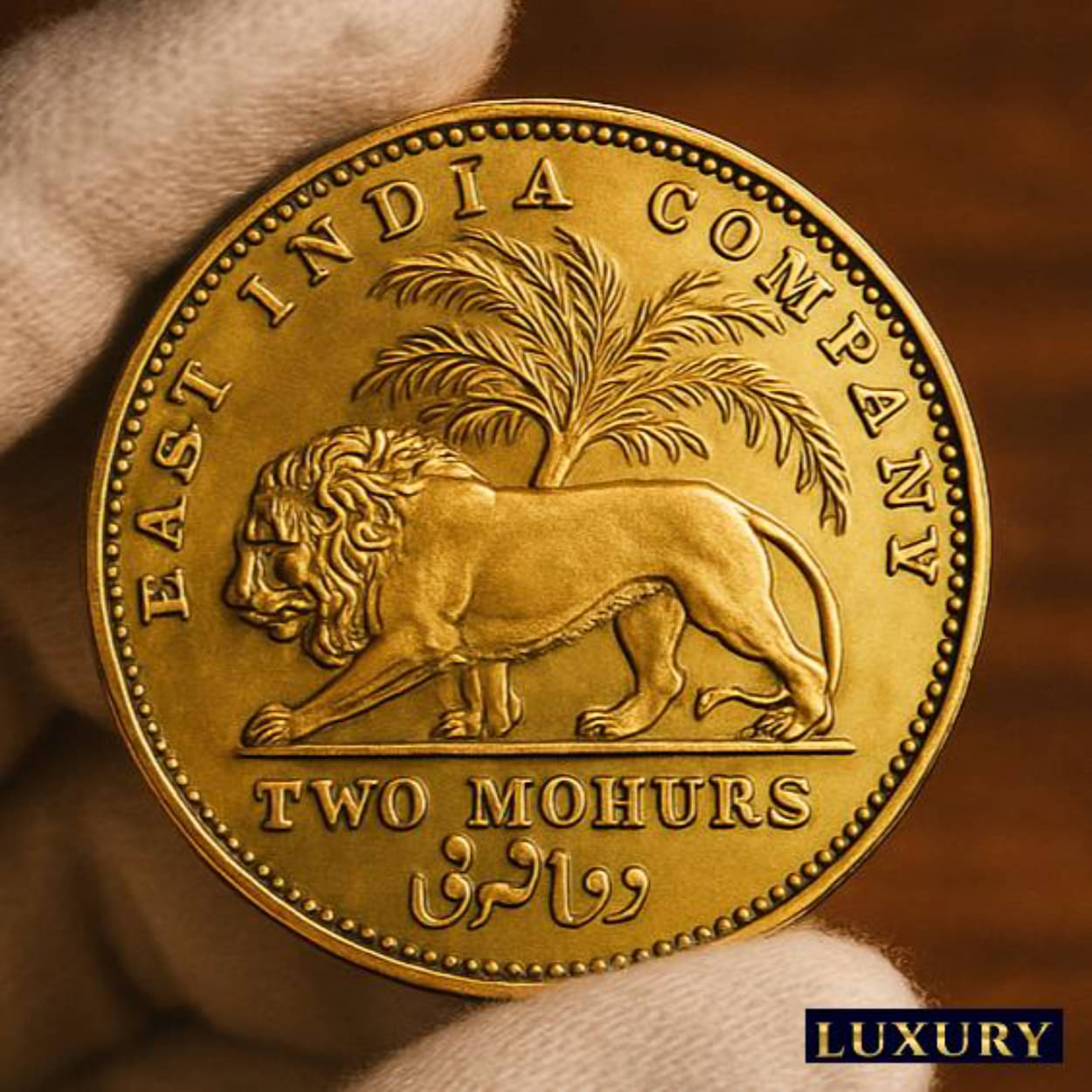 Rare 2 Mohur 1835 William 4th, British India old Fancy Most Demanded Collective Gold-Plated Coin Rare 2 Mohur 1835 William 4th, British India old Fancy Most Demanded Collective Gold-Plated Coin