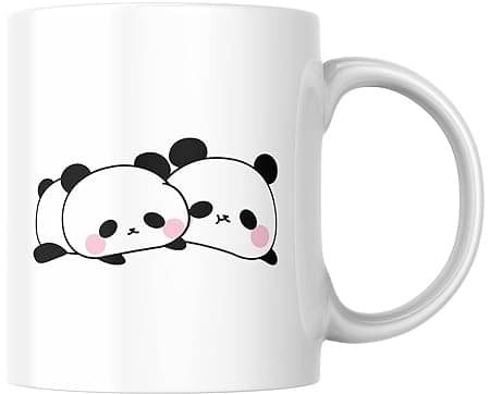     			Ridaa CutePanda Mug Ceramic Coffee Mug 350 mL ( Pack of 1 )