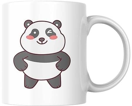     			Ridaa CutePanda Mug Ceramic Coffee Mug 350 mL ( Pack of 1 )
