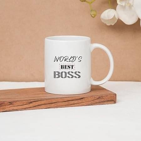     			Ridaa Stylish White Mug Ceramic Coffee Mug 350 mL ( Pack of 1 )