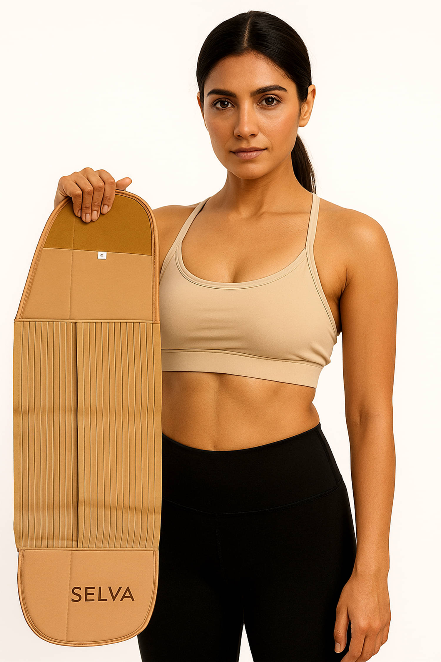     			Selva Abdominal Binder For Women After Delivery Abdominal Support Free Size
