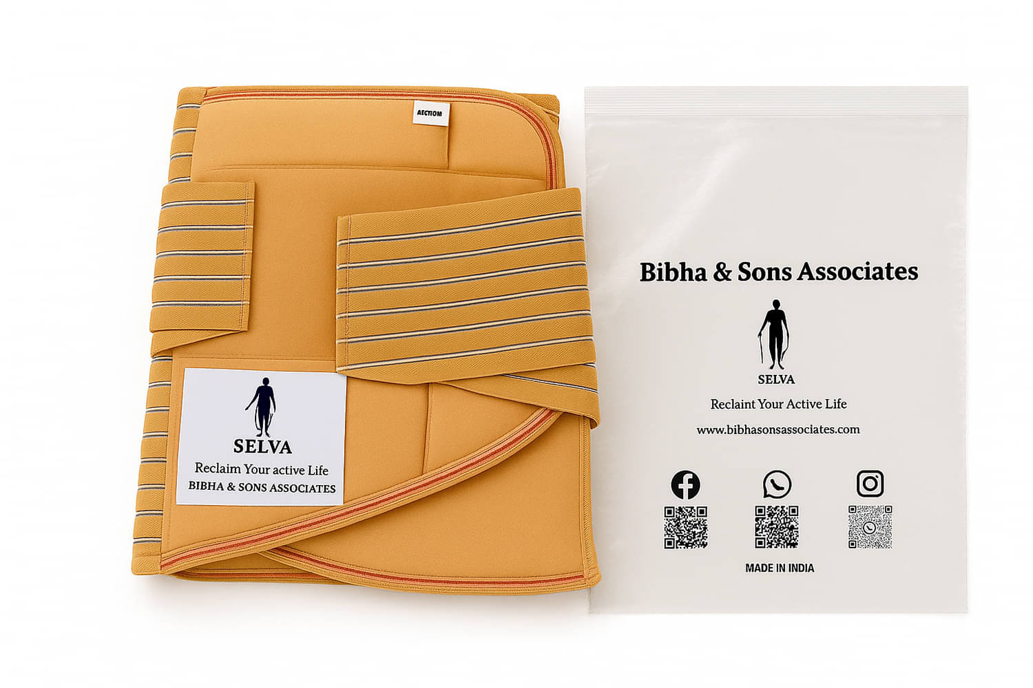 Selva Post Delivery Tummy Control Belt Abdominal Support Free Size Selva Post Delivery Tummy Control Belt Abdominal Support Free Size