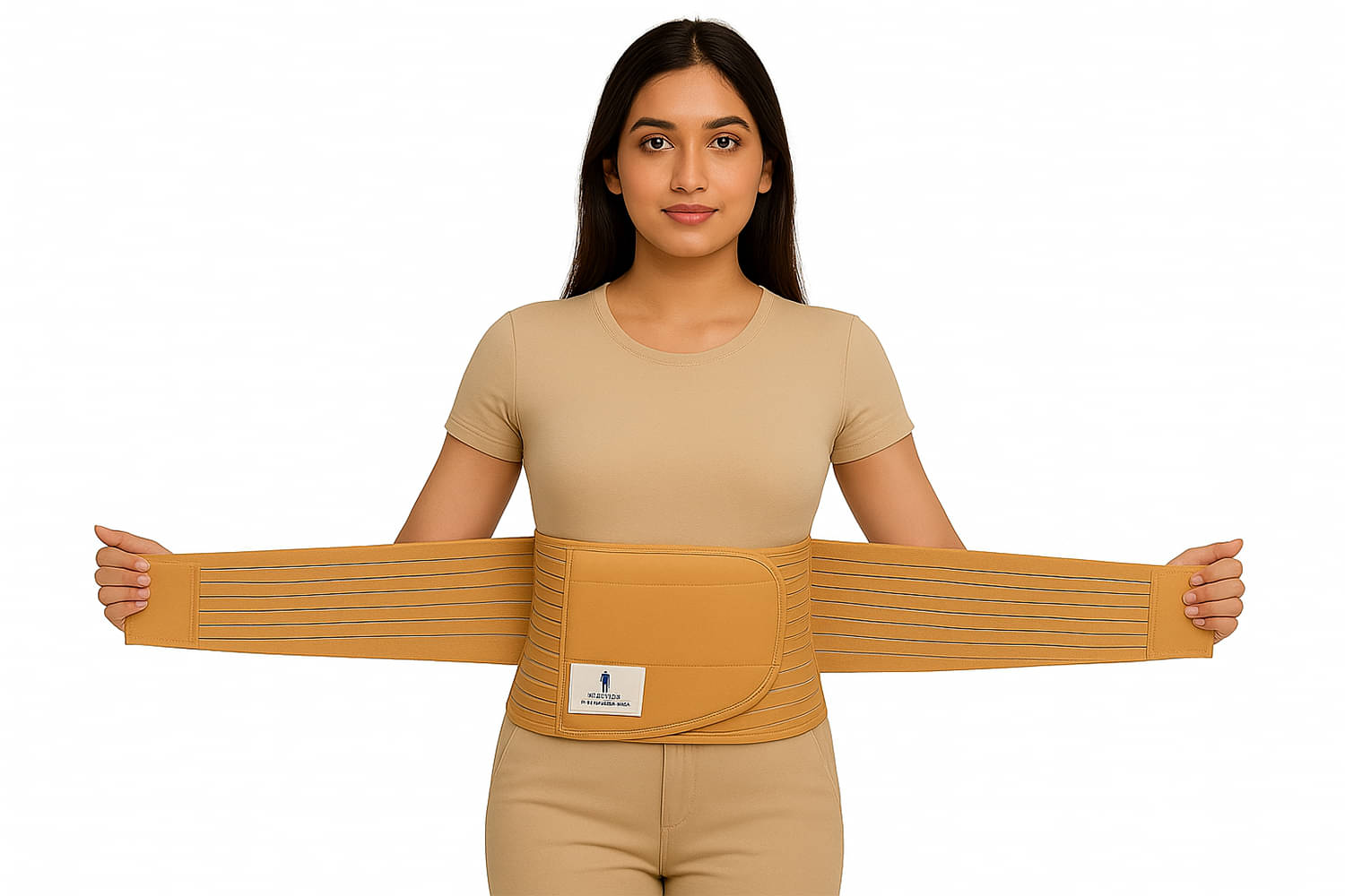     			Selva Post Pregnancy Belly Wrap Abdominal Support Free Size