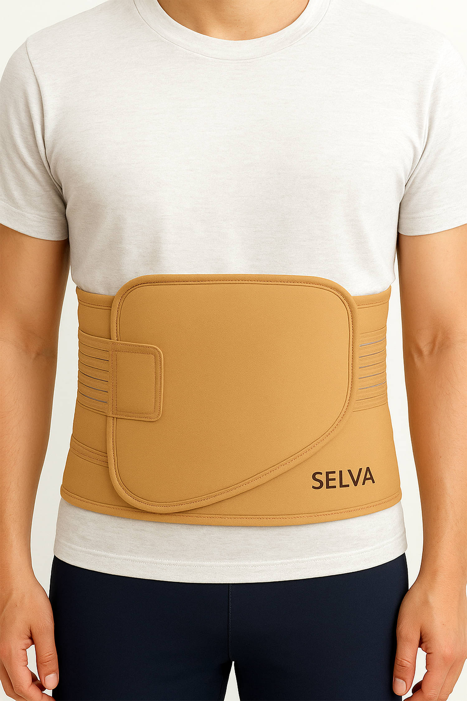     			Selva Slimming Abdominal Belt For Women Abdominal Support Free Size