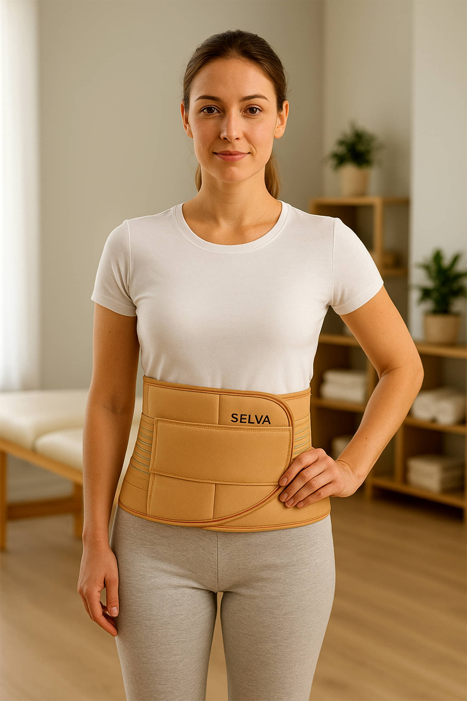Selva Tummy Reduction Belt After Delivery Abdominal Support Free Size Selva Tummy Reduction Belt After Delivery Abdominal Support Free Size