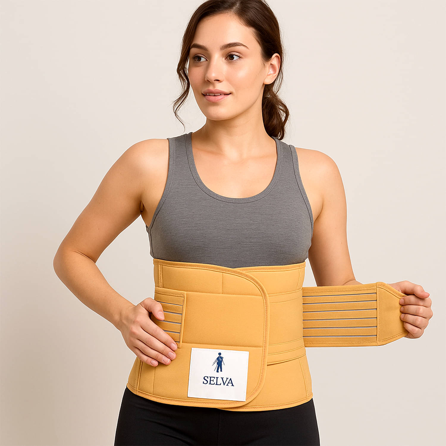     			Selva abdominal belt Abdominal Support Free Size