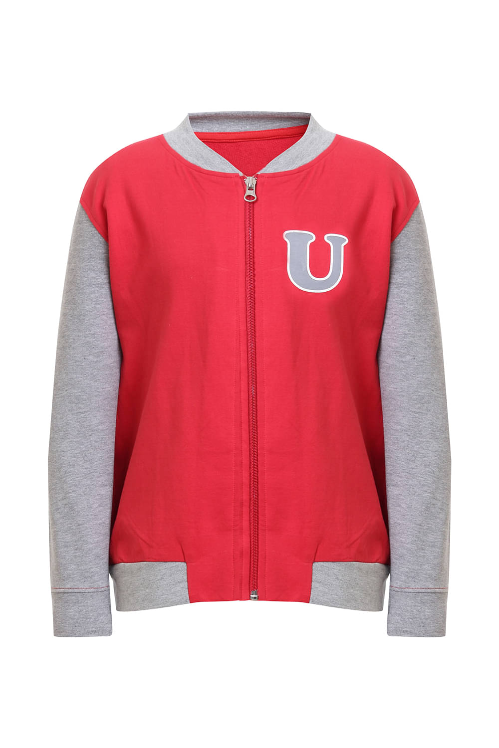     			Under Fourteen Only Boys Cotton Quilted & Bomber Jacket ( Red , Pack of 1 )