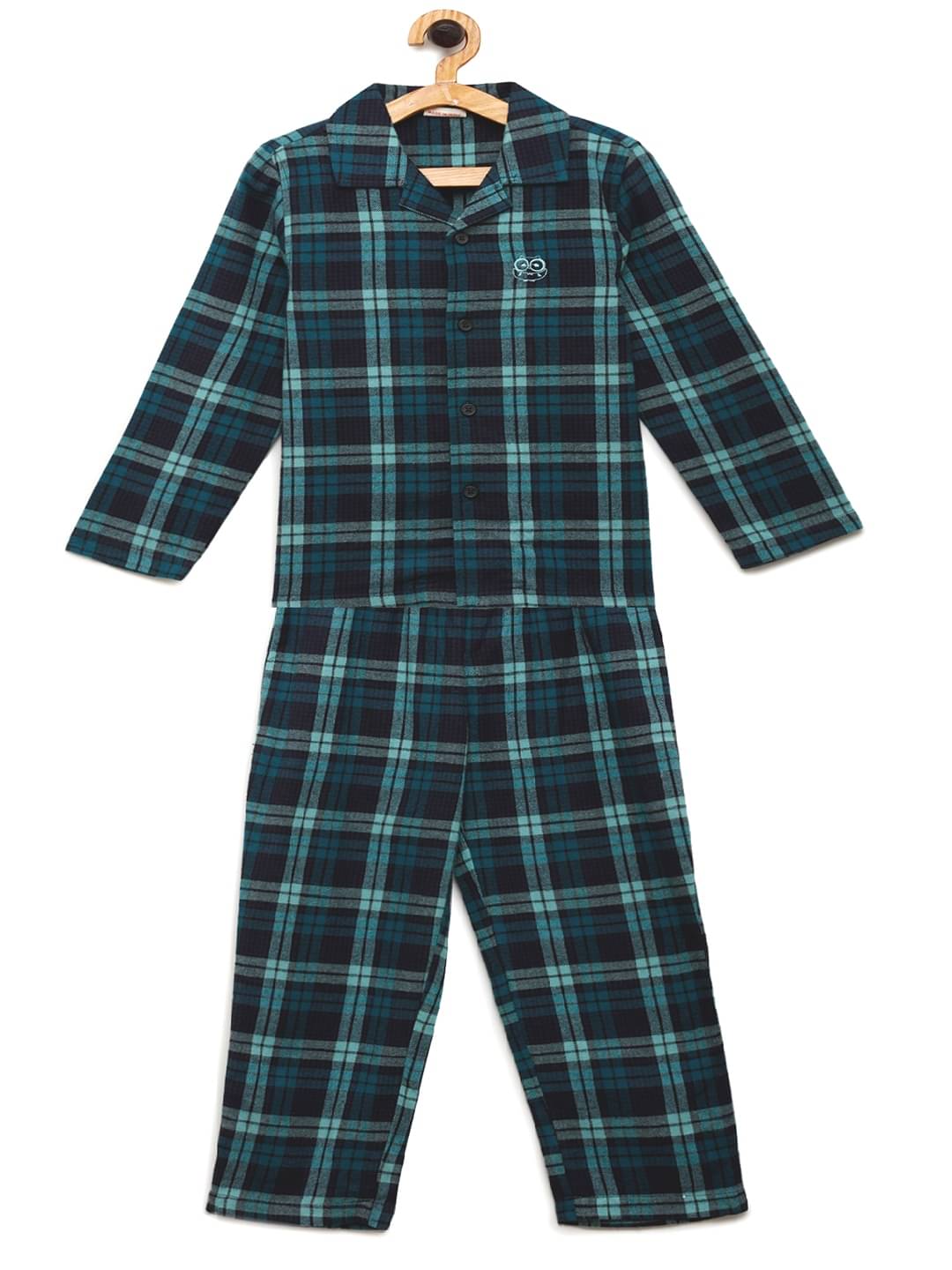 Under Fourteen Only Pack of 1 Boys 100% Cotton Nightsuit Set ( Blue ) Under Fourteen Only Pack of 1 Boys 100% Cotton Nightsuit Set ( Blue )