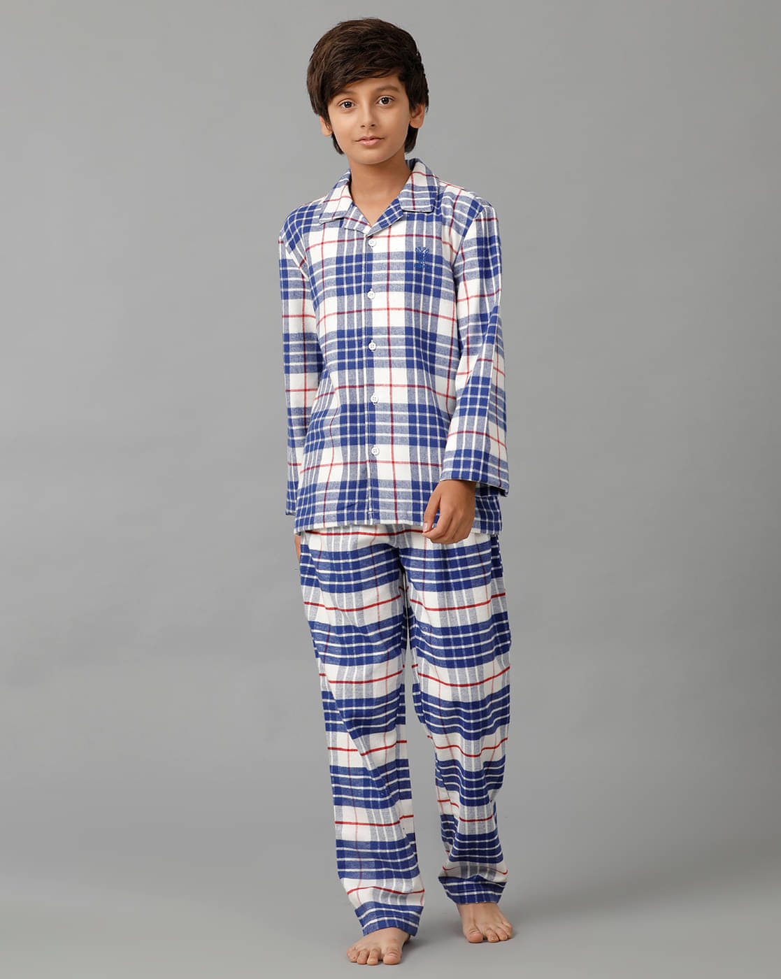Under Fourteen Only Pack of 1 Boys 100% Cotton Nightsuit Set ( White ) Under Fourteen Only Pack of 1 Boys 100% Cotton Nightsuit Set ( White )