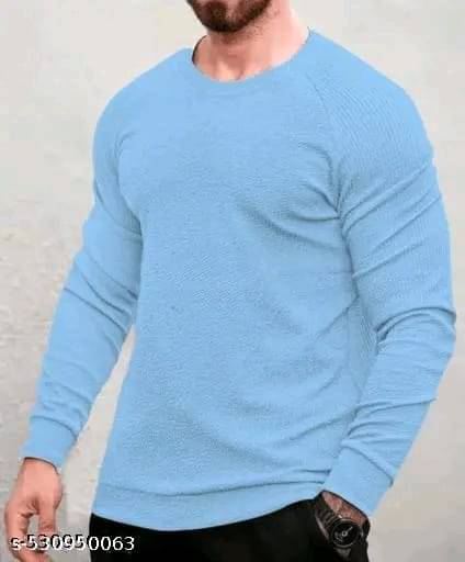 WESEVEN Polyester Blend Round Neck Men's Full Sleeves Pullover Sweater - Blue ( Pack of 1 ) WESEVEN Polyester Blend Round Neck Men's Full Sleeves Pullover Sweater - Blue ( Pack of 1 )