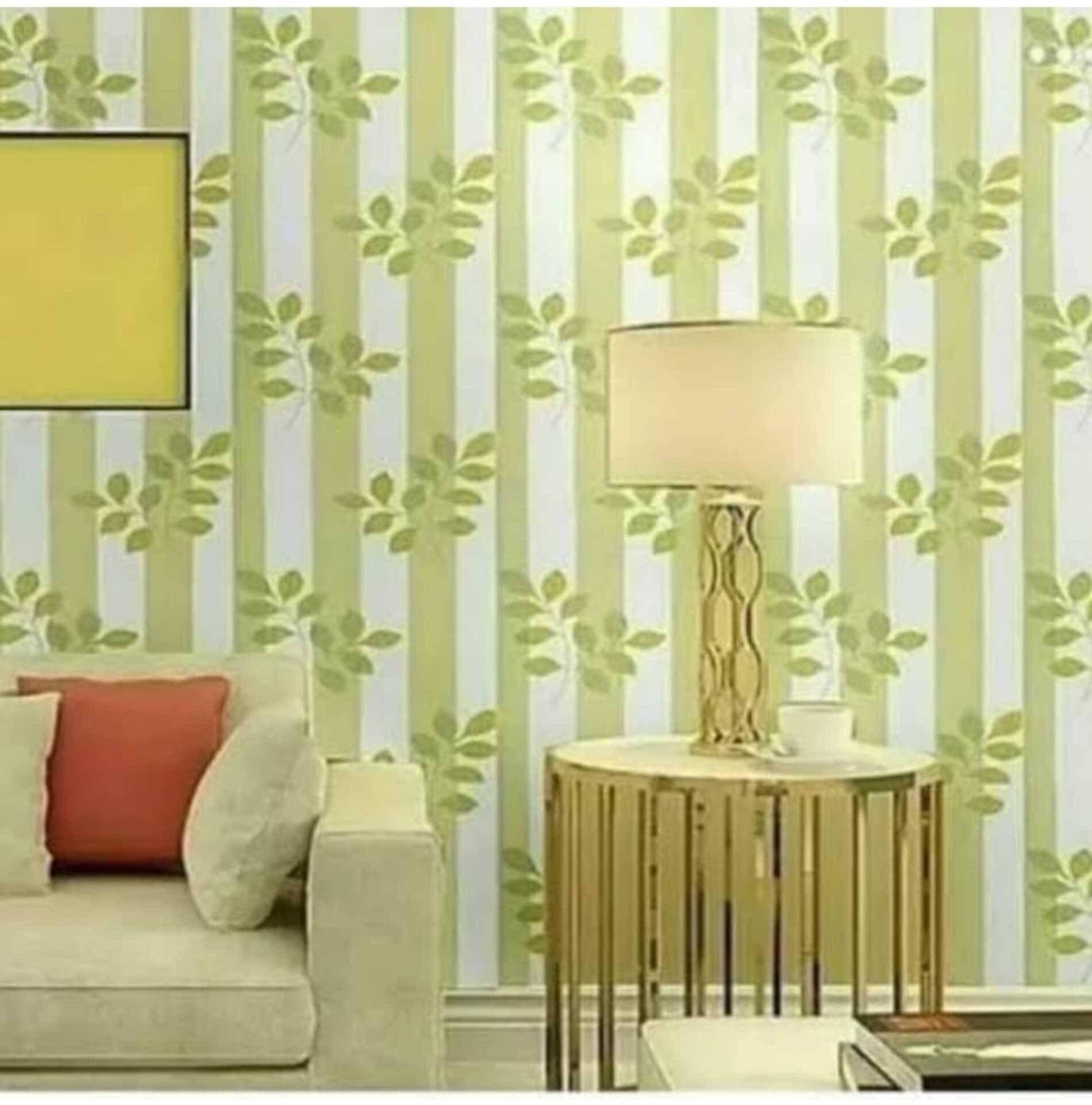 WRUNJI, GREEN PAN Floral Self-Adhesive Wallpaper PVC Peel & Kitchen & Furniture Makeover(45x500 cm) WRUNJI, GREEN PAN Floral Self-Adhesive Wallpaper PVC Peel & Kitchen & Furniture Makeover(45x500 cm)