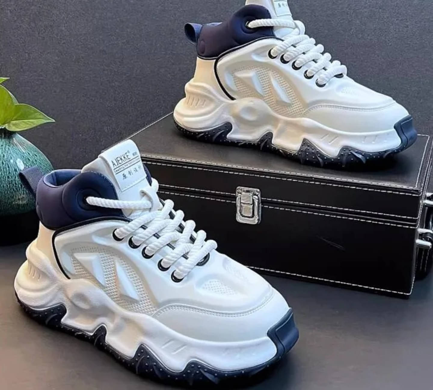 edisson Shoes Casual Sneakers  (White) White Men's Sneakers     			edisson Shoes Casual Sneakers  (White) White Men's Sneakers