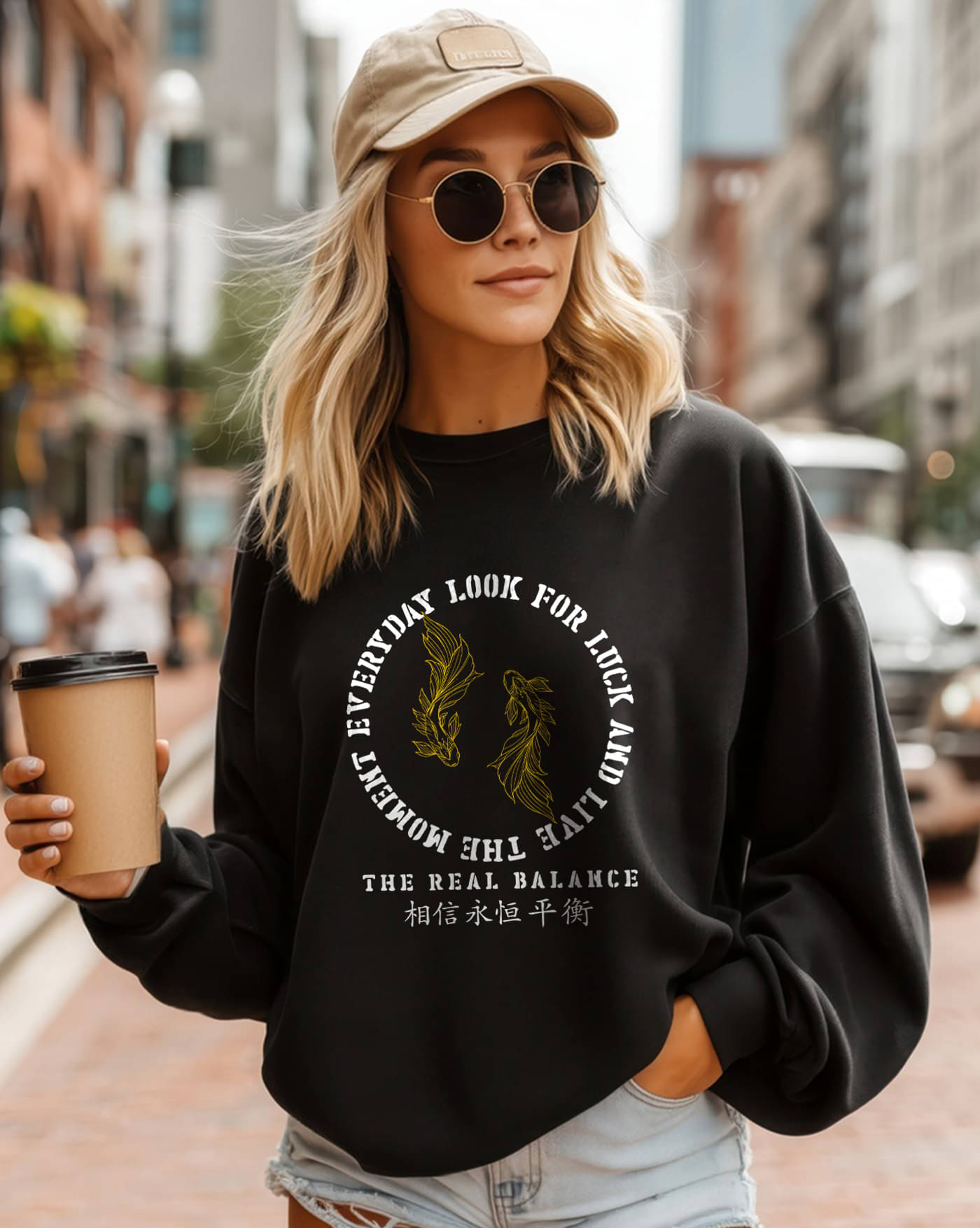 AUSK Women Fleece Round Neck Sweatshirt ( Black ) AUSK Women Fleece Round Neck Sweatshirt ( Black )