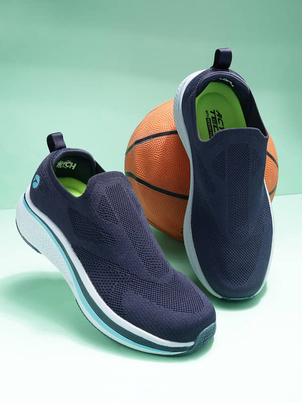 Action WALKER-1004 Navy Men's Sports Running Shoes - Sports Shoes | Buy online on ZillyBuy
