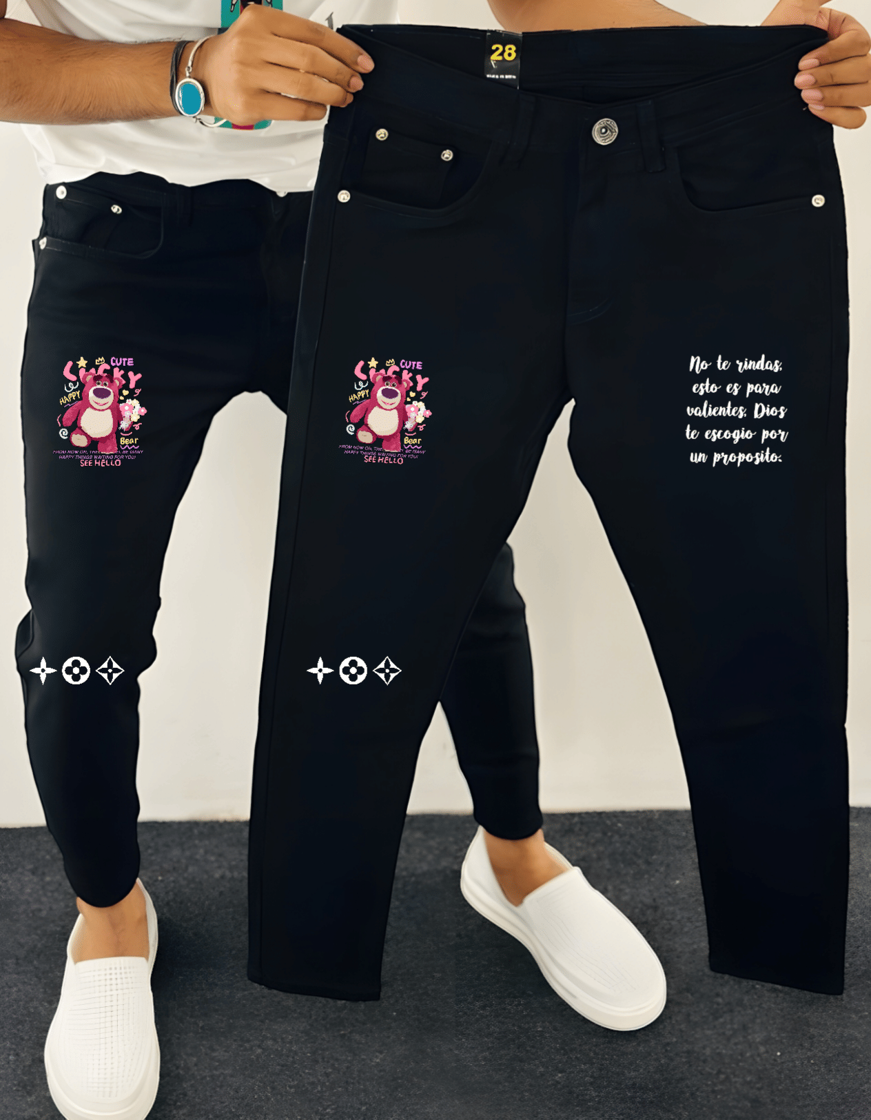 B. A. FASHION Slim Fit Clean Look Men's Jeans - Black ( Pack of 1 ) B. A. FASHION Slim Fit Clean Look Men's Jeans - Black ( Pack of 1 )