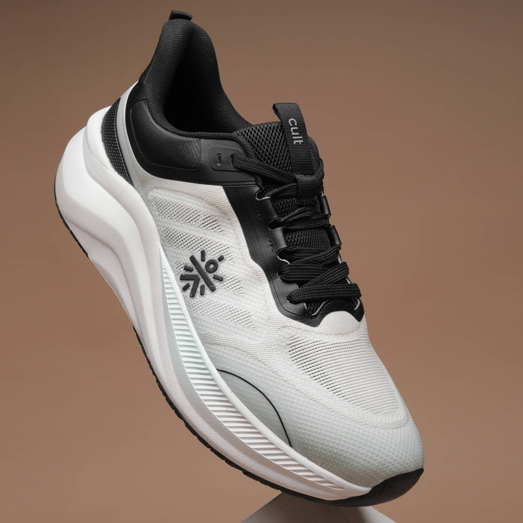     			Cult FlowTech Off White Men's Sports Running Shoes