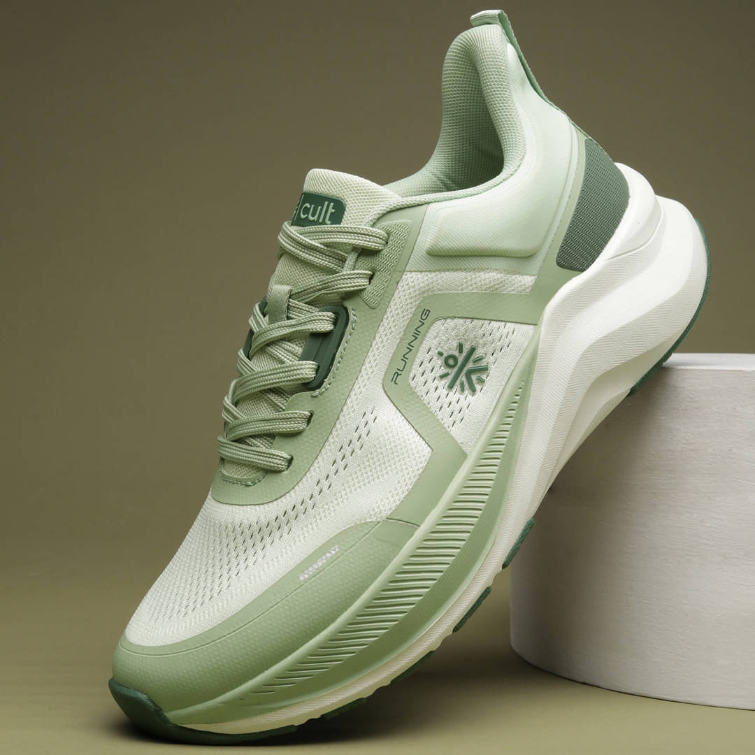     			Cult - Green Women's Running Shoes