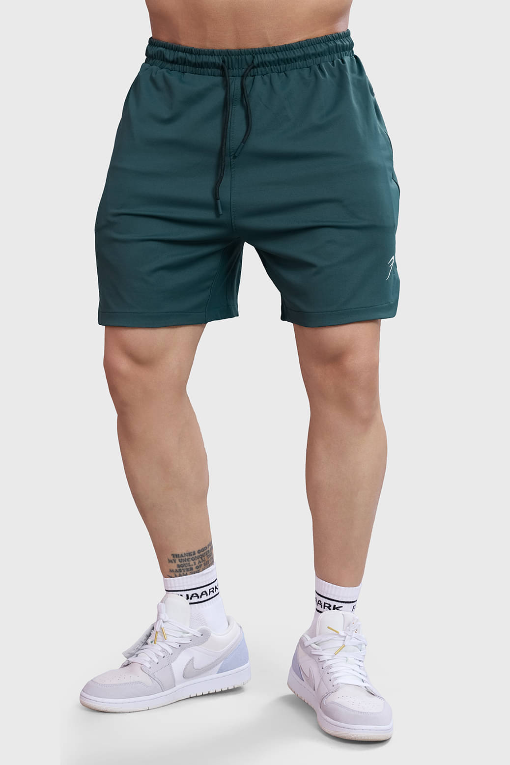 Fuaark Dark Green Polyester Men's Running Shorts ( Pack of 1 )     			Fuaark Dark Green Polyester Men's Running Shorts ( Pack of 1 )