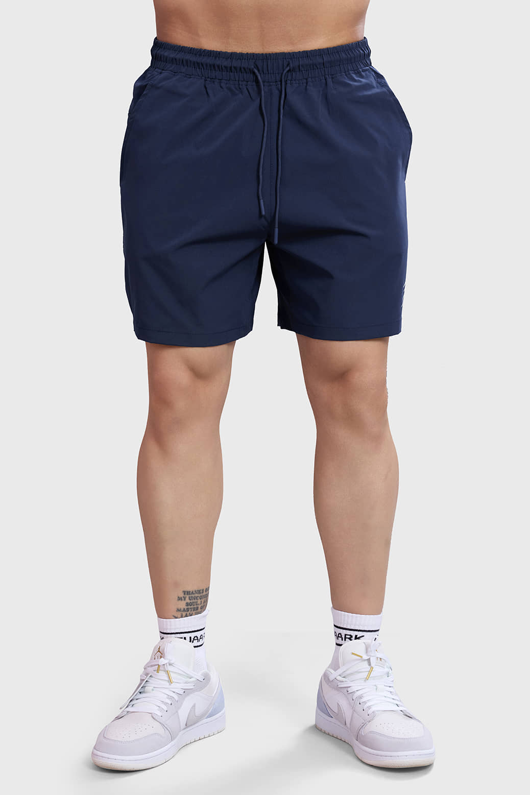 Fuaark Navy Polyester Men's Running Shorts ( Pack of 1 ) - Shorts | Buy online on ZillyBuy