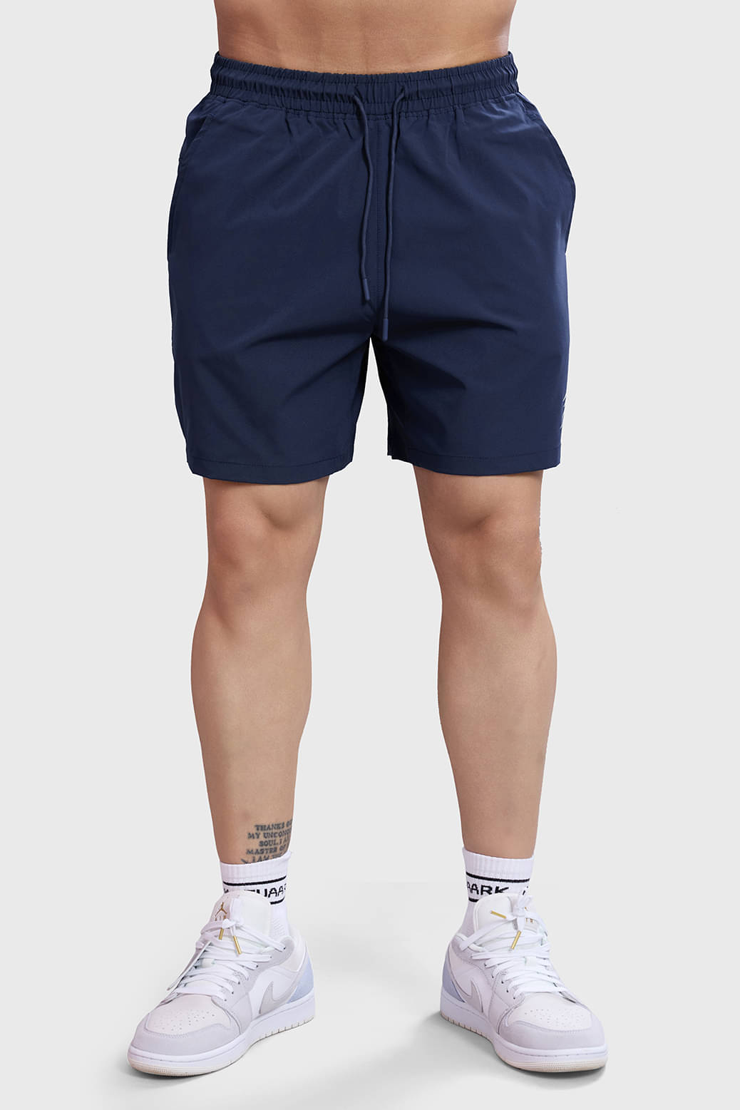     			Fuaark Navy Polyester Men's Running Shorts ( Pack of 1 )