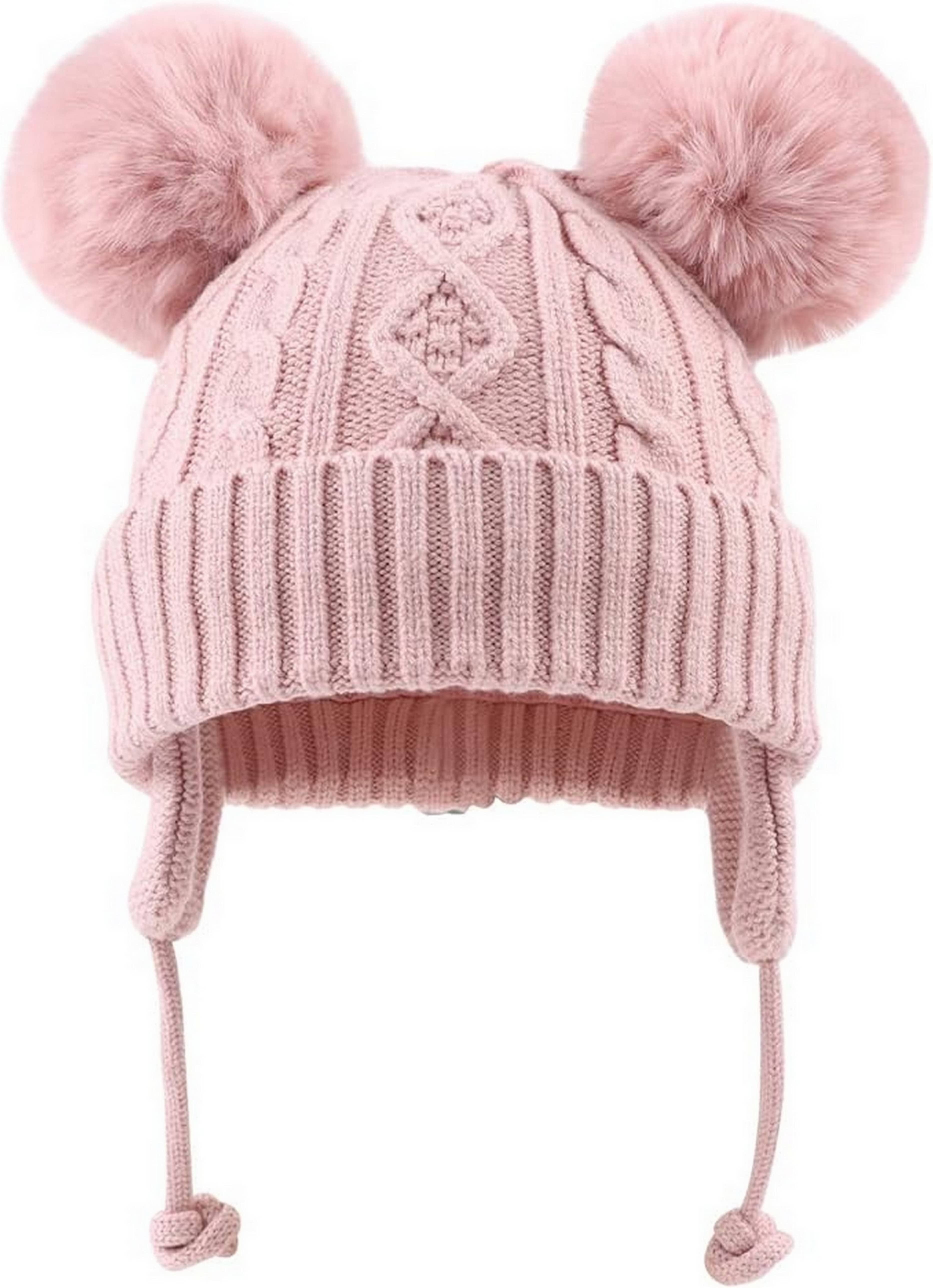 Infispace Pack of 1 Baby Boys Beanies ( Pink )