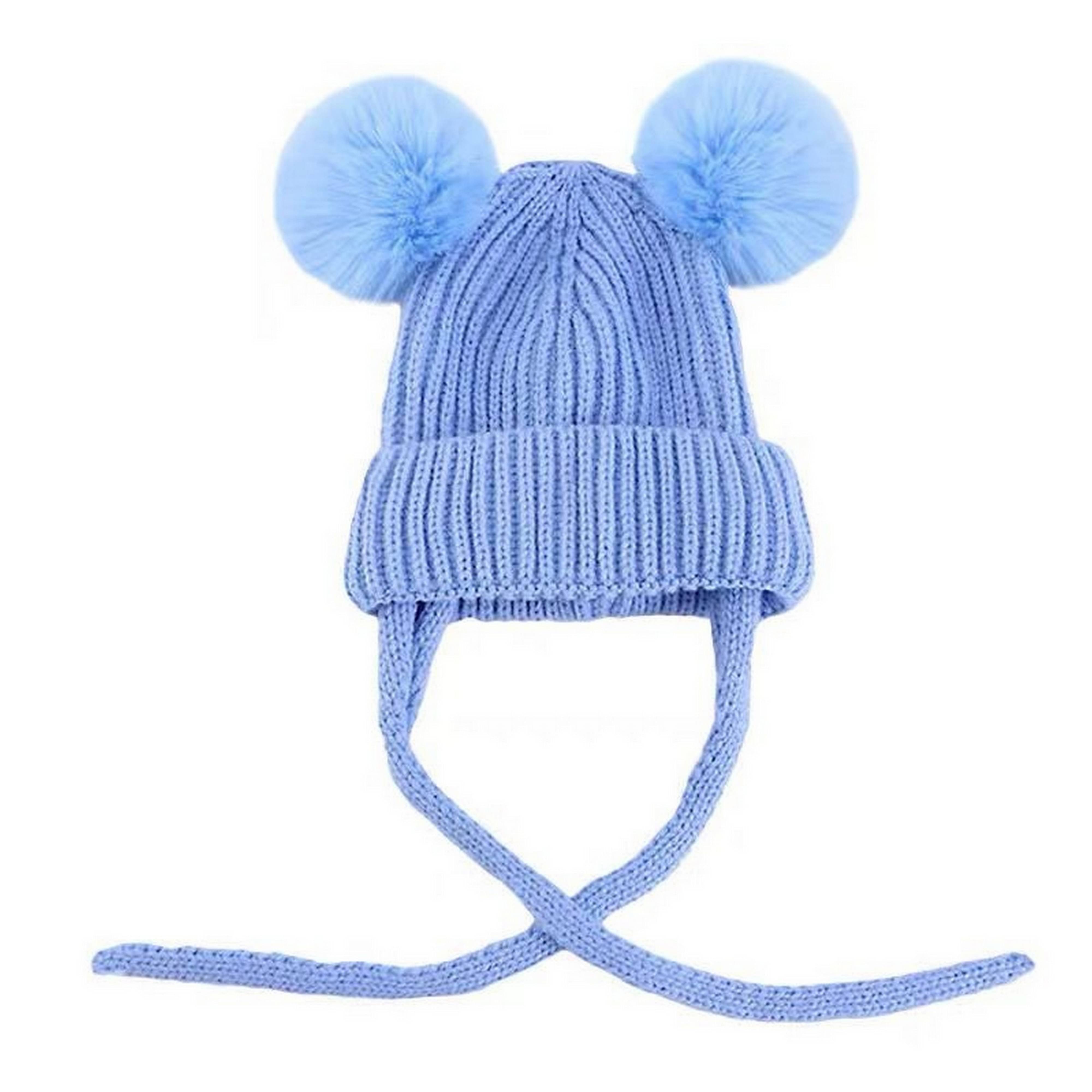     			Infispace Pack of 1 Baby Boys Beanies ( Blue )