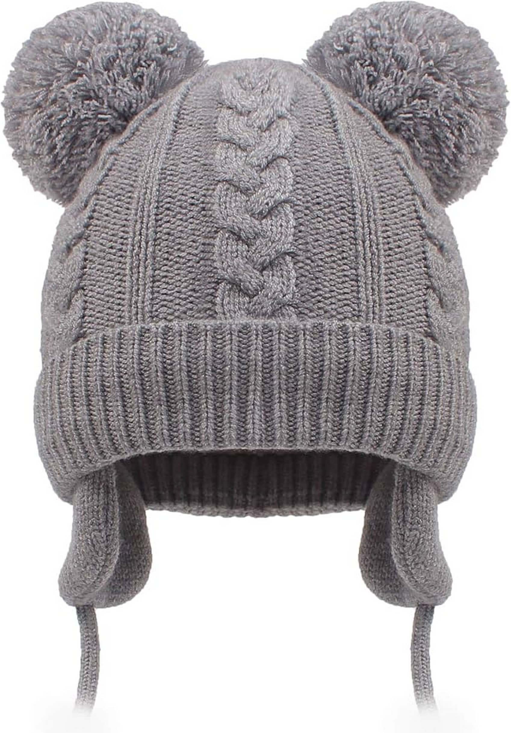 Infispace Pack of 1 Baby Boys Beanies ( Grey )