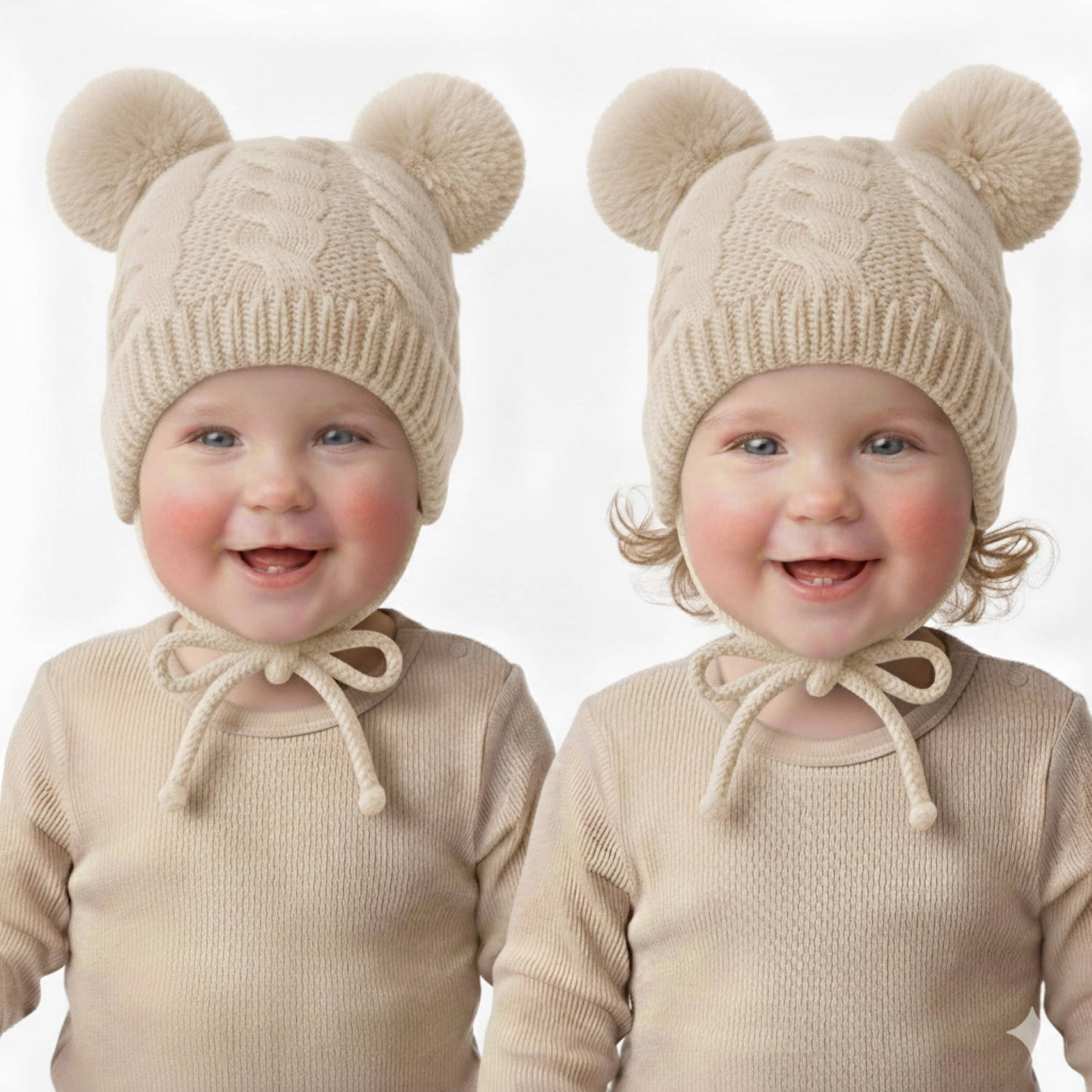     			Infispace Pack of 1 Baby Boys Beanies ( Beige )