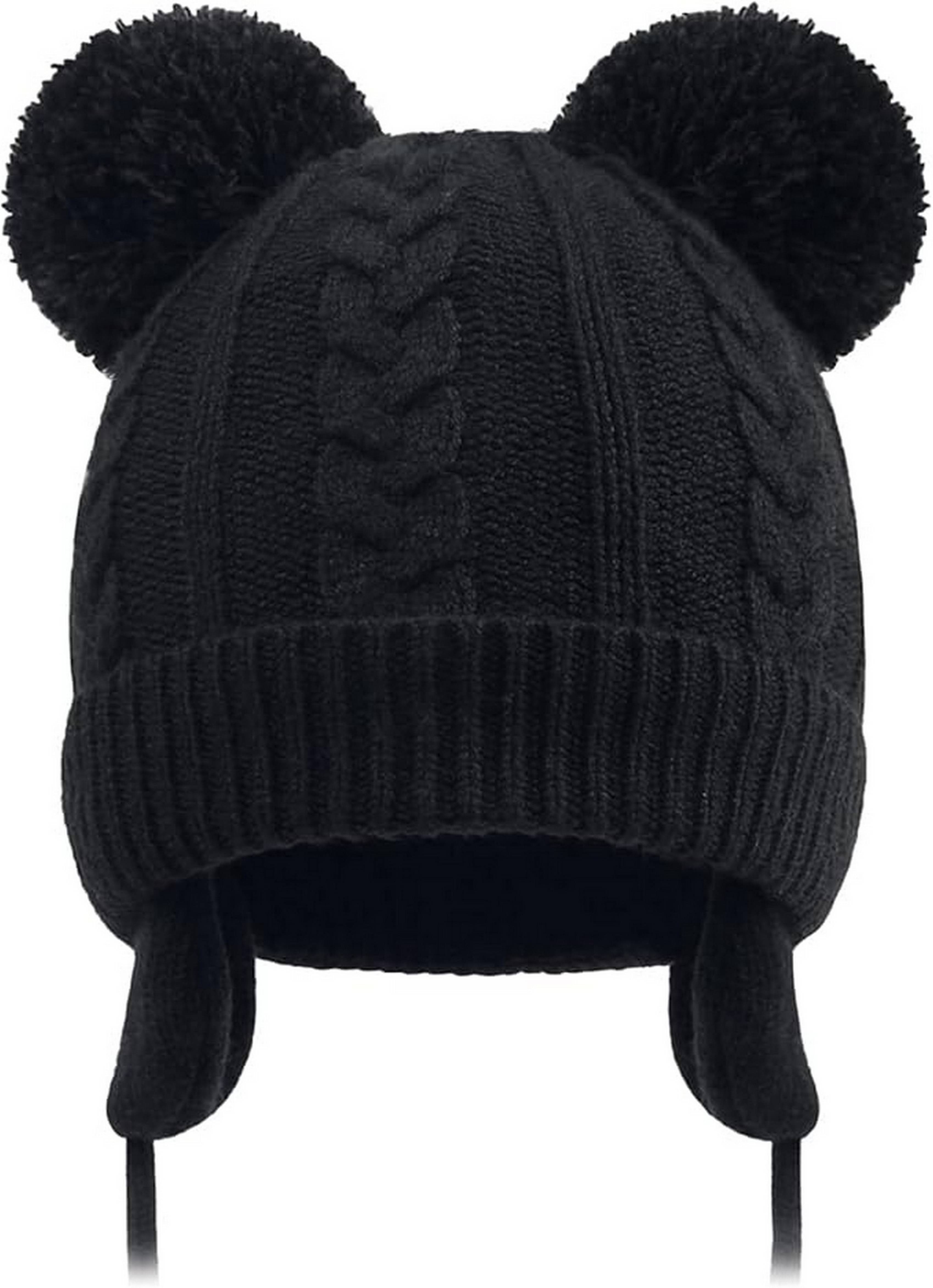     			Infispace Pack of 1 Baby Boys Beanies ( Black )