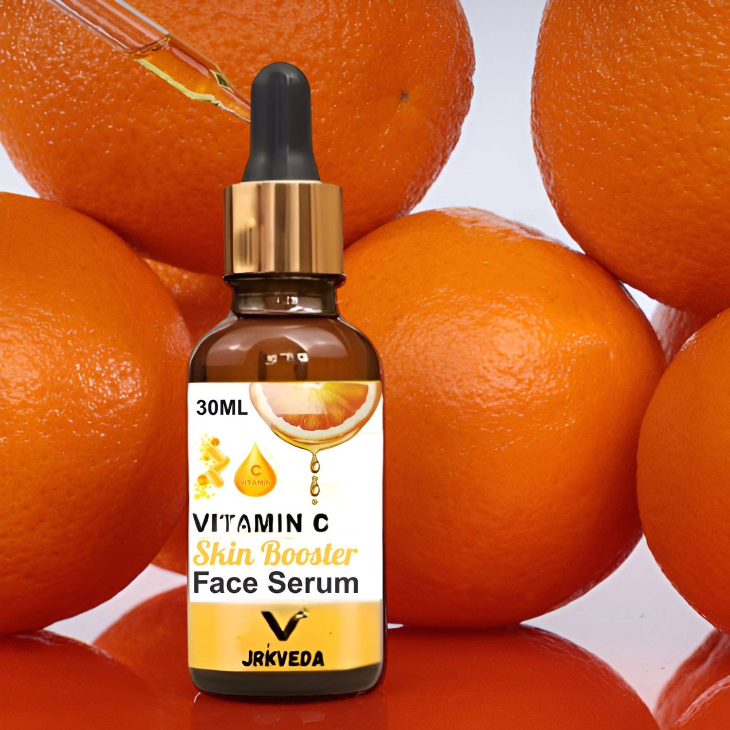 JRKVEDA Face Serum Vitamin C Radiant Glow For All Skin Type ( Pack of 1 ) JRKVEDA Face Serum Vitamin C Radiant Glow For All Skin Type ( Pack of 1 )