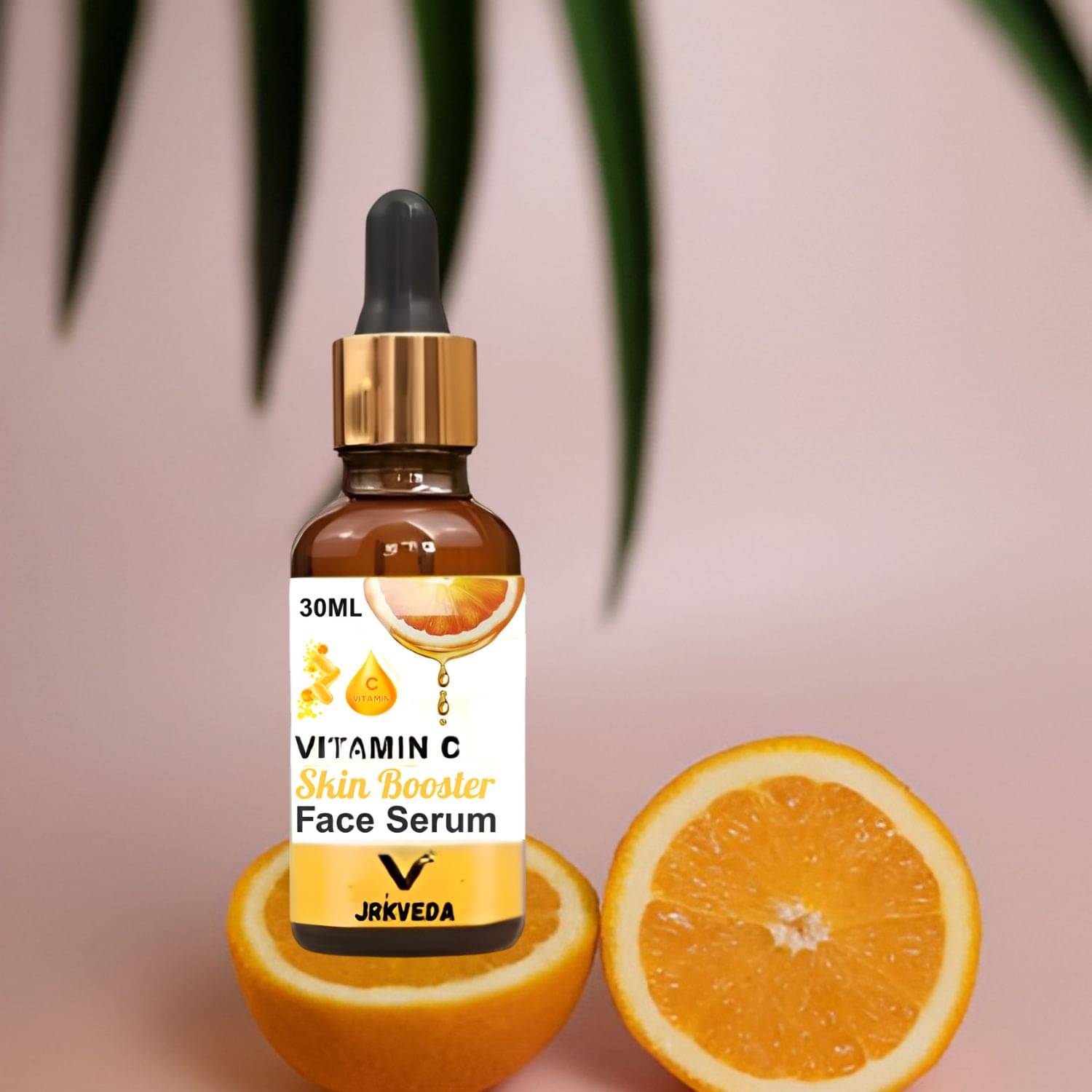     			JRKVEDA Face Serum Vitamin C Radiant Glow For All Skin Type ( Pack of 1 )