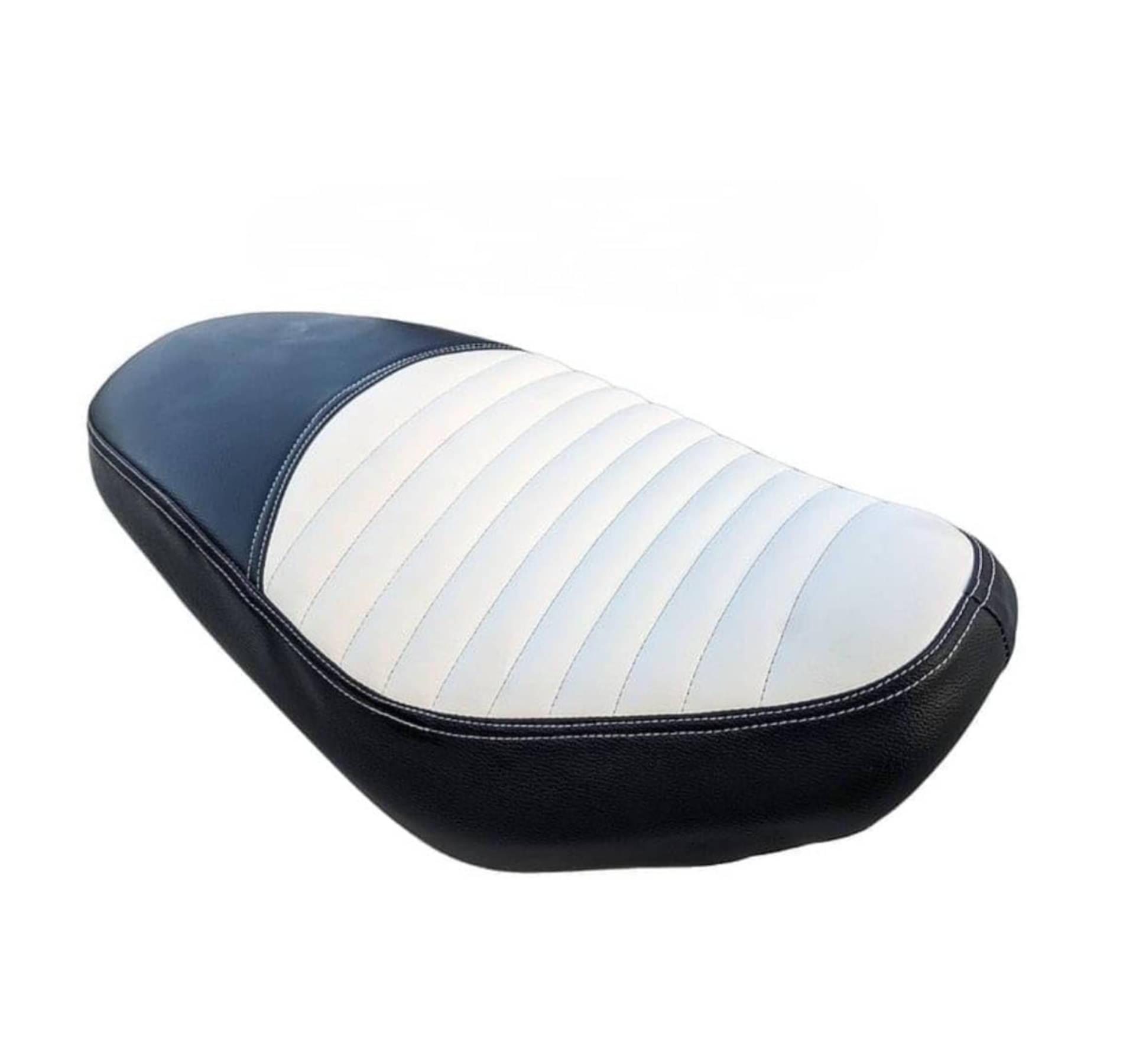     			Leatherite Seat Cover Compatible for Hunter 350 – Premium Protection, Comfortable &Durable, for Motorcycle Seats (Black White Thread)