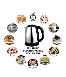 Maxsun Beige 1.5 litres Plastic Multifunctional Kettle