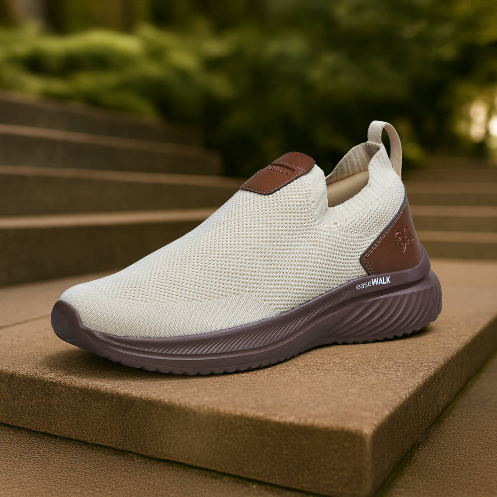     			Neemans Off White Men's Slip-on Shoes