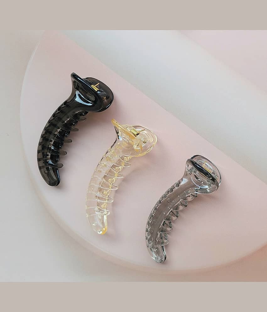 Rhosyn Multi Women's Banana Clip ( Pack of 3 ) - Jewellery Sets | Buy online on ZillyBuy
