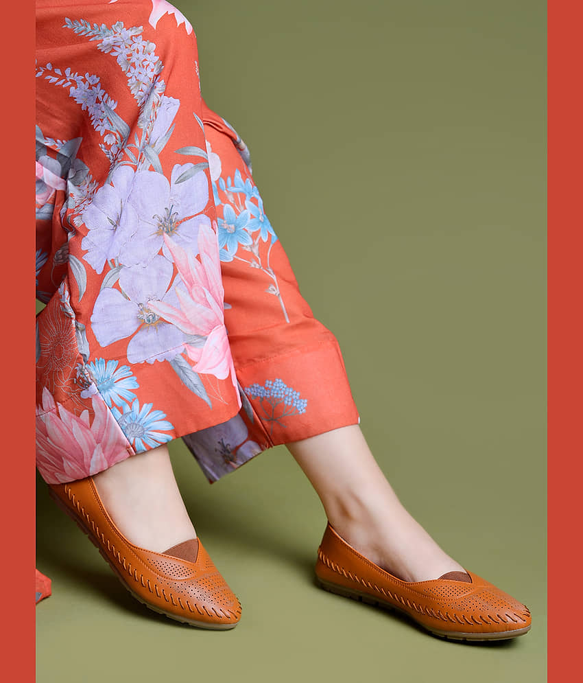 Shoetopia Tan Women's Casual Ballerinas - Casual Shoes | Buy online on ZillyBuy