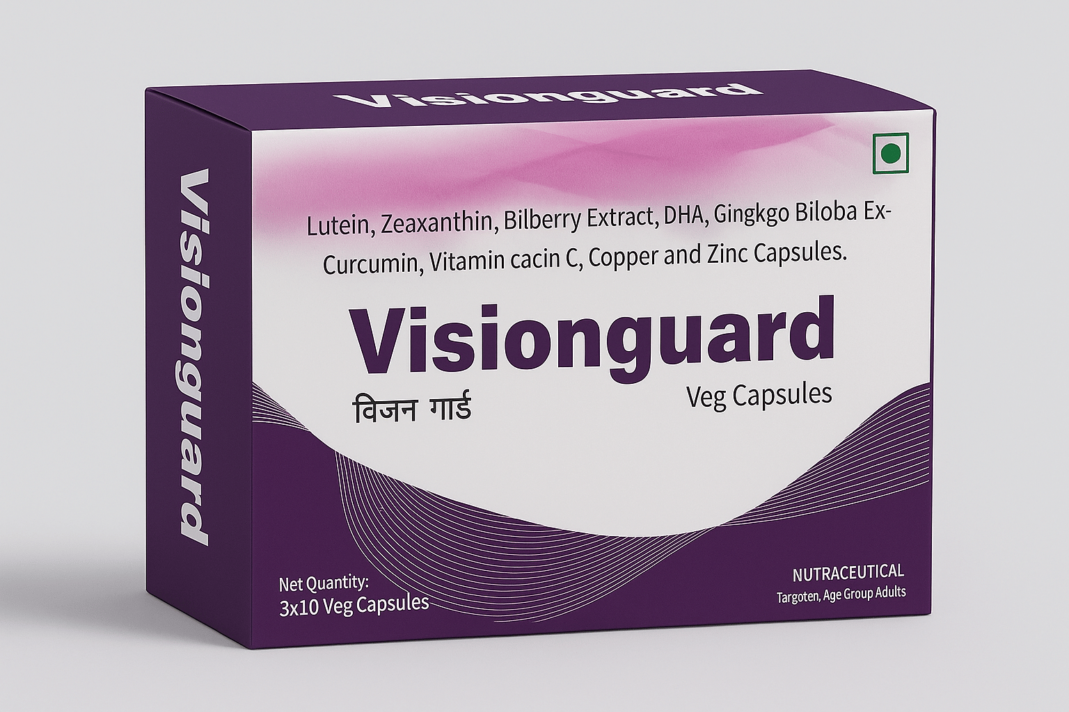     			Shrey's Visionguard Eye Vitamins with Bilberry, Lutein and Zeaxanthin 30 no.s Minerals Capsule