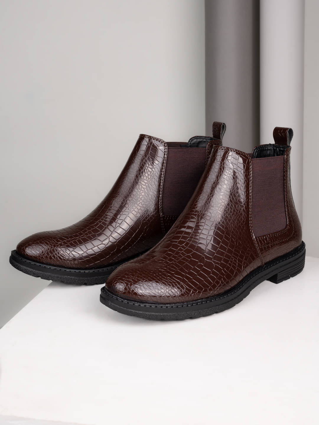 Sneaklab Tan Men's Chelsea Boots Sneaklab Tan Men's Chelsea Boots