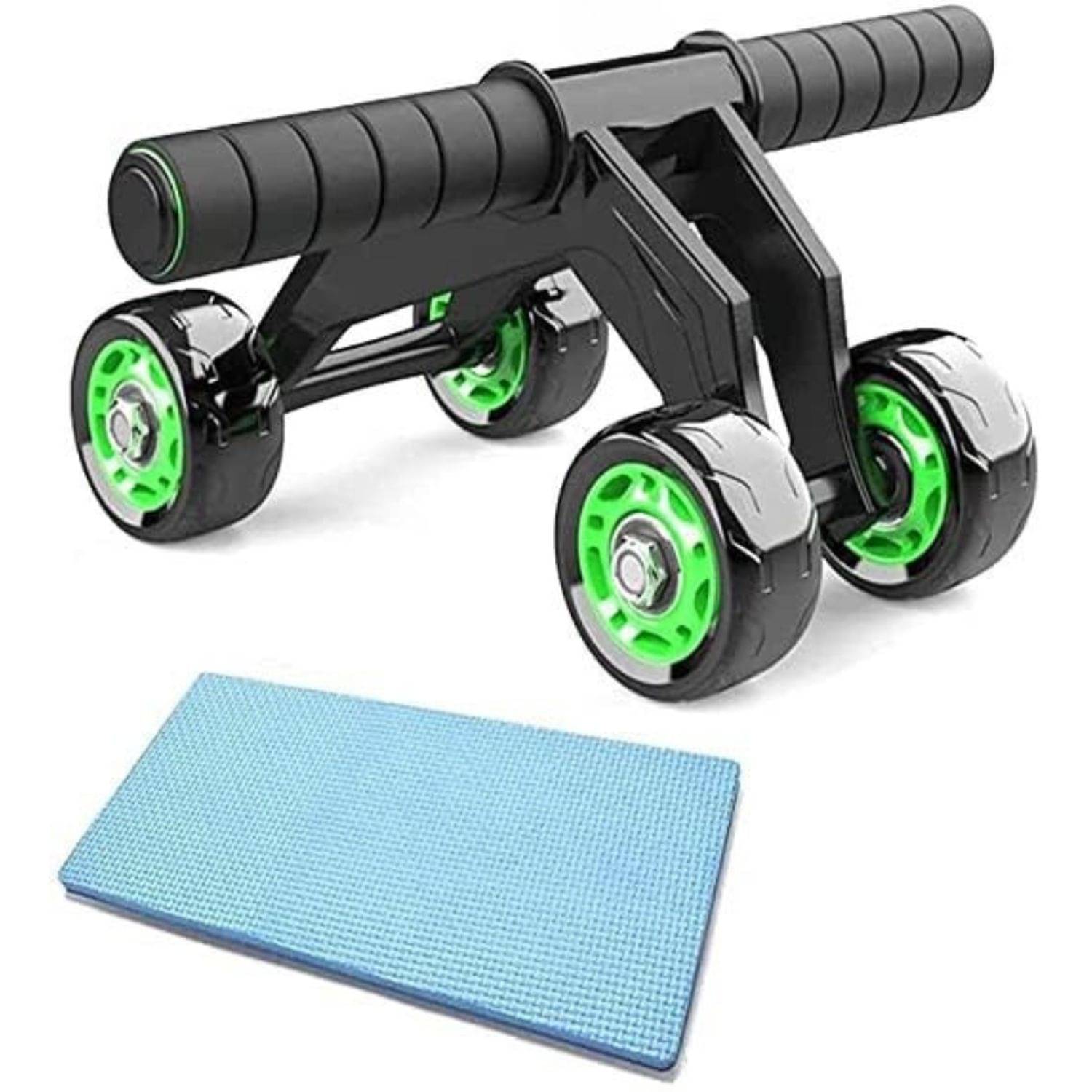 Ultimate 4-Wheel Ab Roller – Stable, Silent Wheels for Intense Core Training at Home or Gym Ultimate 4-Wheel Ab Roller – Stable, Silent Wheels for Intense Core Training at Home or Gym