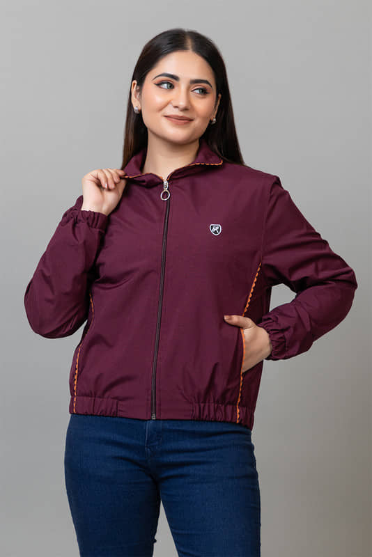 YAQR Women V-Neck Regular Jacket ( Black ) - Jackets & Coats | Buy online on ZillyBuy