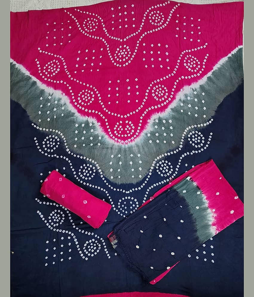 silky style Women Satin Unstitched Dress Material ( Pink ) - Unstitched Fabrics | Buy online on ZillyBuy