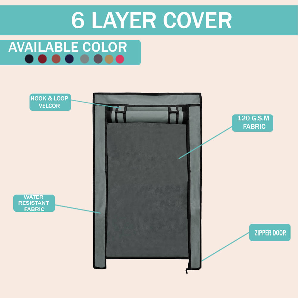     			6-Layer Heavy-Duty Protective Cover – Maximum Durability & All-Season Defense