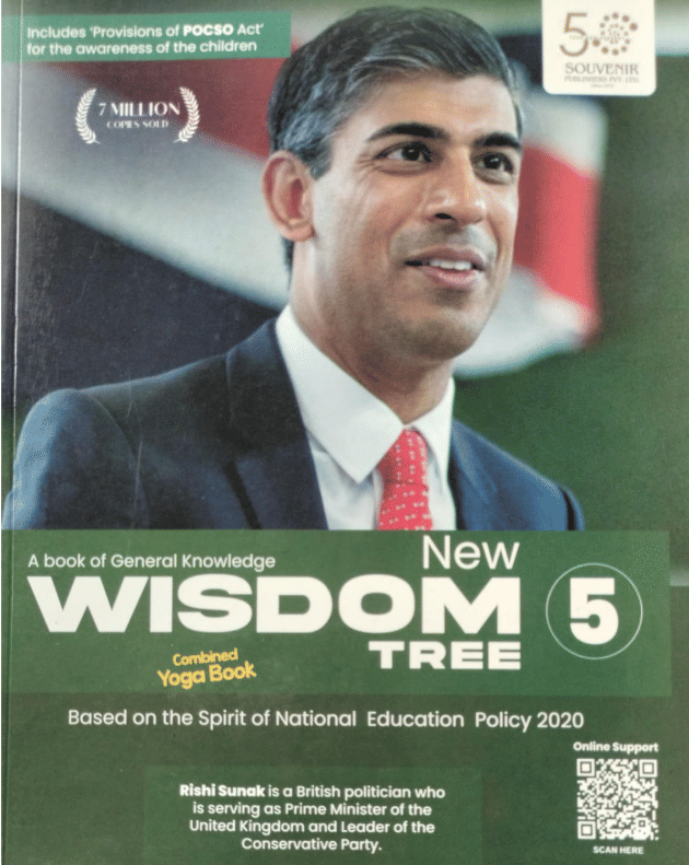     			A BOOK OF GK NEW WISDOM TREE CLASS 5