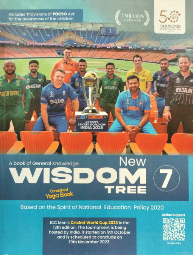     			A BOOK OF GK NEW WISDOM TREE CLASS 7