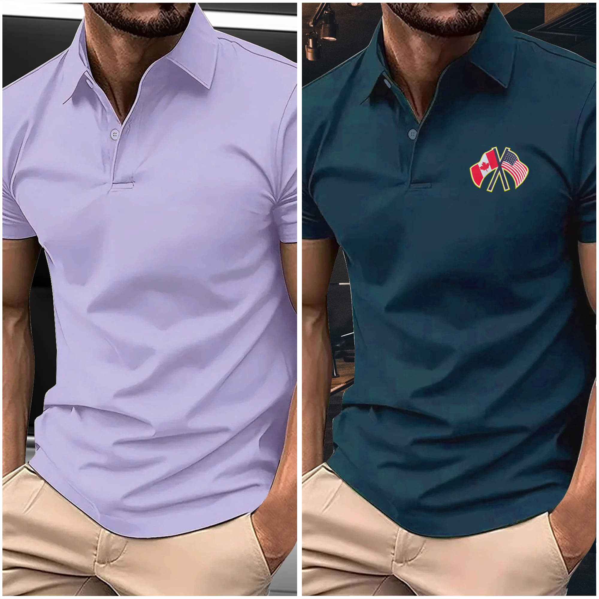     			AIN6 Men Polyester Regular Fit Printed Polo T Shirt ( Teal Blue )